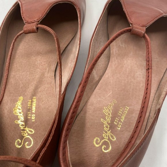 Anthropologie Seychelles Shoes Ankle Strap 8 Hive - Picture 8 of 12